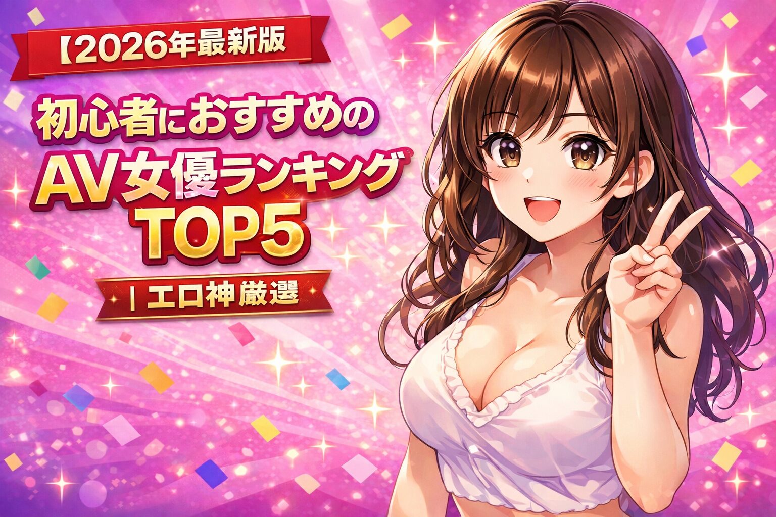 【2026年最新】初心者におすすめのAV女優ランキングTOP5
